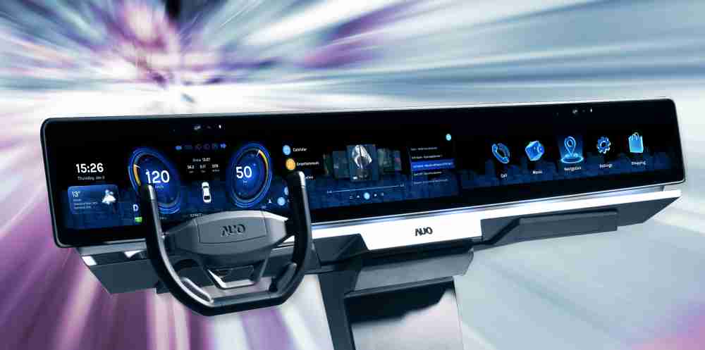 龙门国际开拓前瞻显示技术创新应用，，，结合优异整合设计能力，，开发智能车载FIDM Plus一体化显示方案，，，，让驾驶操作与车内娱乐体验再进化